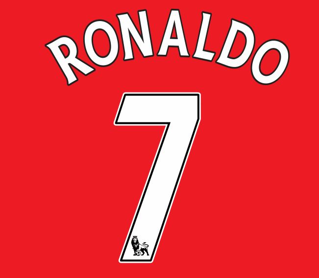 MANCHESTER UNITED 2002 2004 RONALDO HOME SHIRT FOOTBALL SOCCER