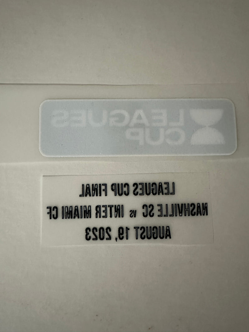 Chargez l&#39;image dans la visionneuse de la galerie, Leagues Cup 2023 Match Details August 19 2023 for Inter Miami Football Shirt
