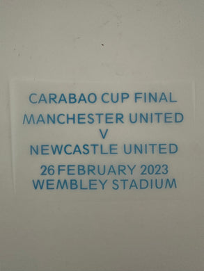 Carabao Cup Final 2023 Match Details for Newcastle United Football Shirt