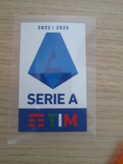 Serie A 2022-203 Patch Football Patch