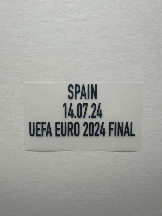 england euro 2024 final match details for football shirt