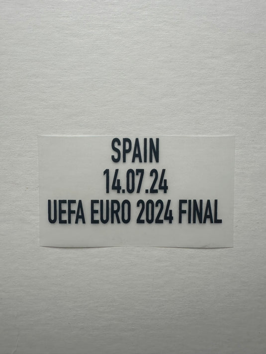 england euro 2024 final match details for football shirt