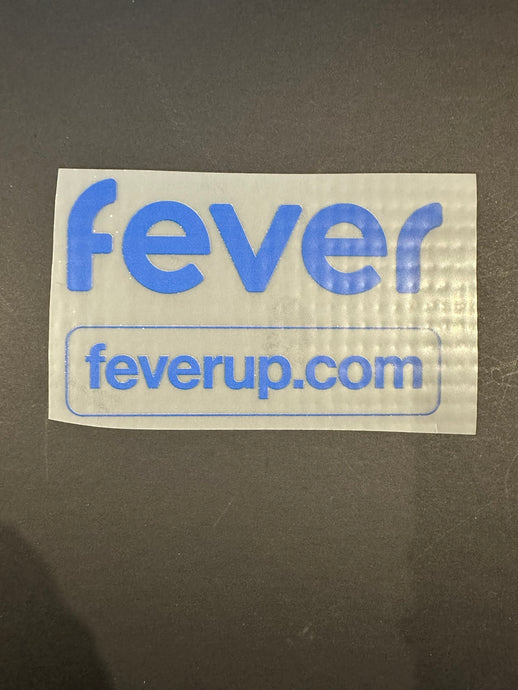 Fever Sleeve Sponsor Patch for Chelsea 2024-2025 Away Football Shirt