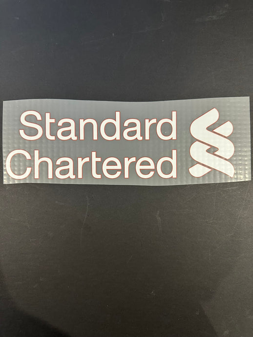 standard chartered 2019-2020 sponsor replacement patch football shirt repair