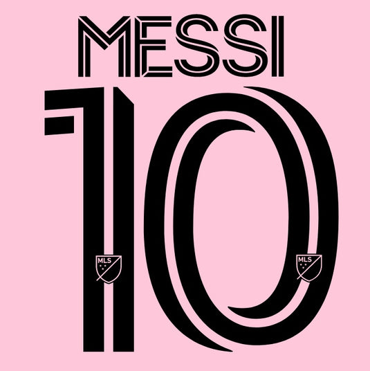 Messi #10 Inter Miami 2023-2025 Home Football Shirt Nameset – House of ...