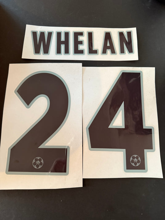 Whelan 24 National League Vanarama Nameset for Football Shirt (Clearance)