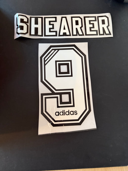 Shearer 1995-1996 Newcastle United Nameset Football Shirt (Clearance)