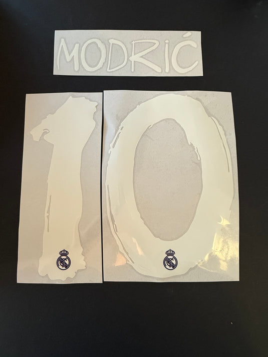 Modric 2023-2024 Real Madrid Away for Football Shirt Nameset (Clearance)