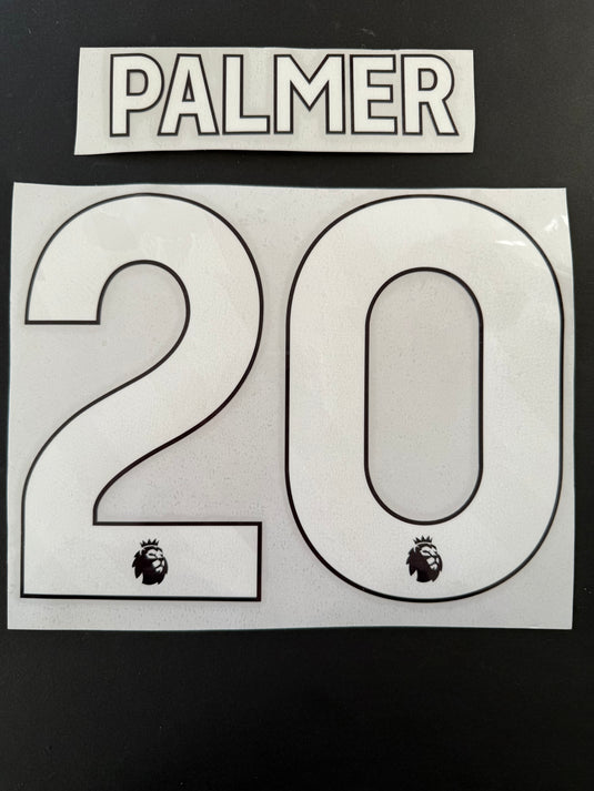 Palmer 20 2024-2025 Chelsea EPL Home for Football Shirt Nameset (Clearance)