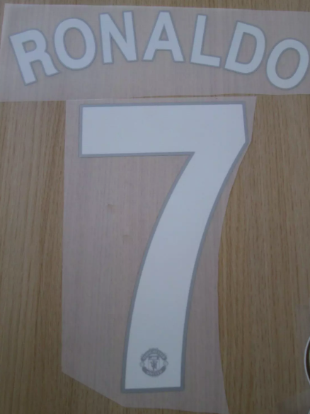 Ronaldo 2008-2009 Champions League Nameset Manchester United