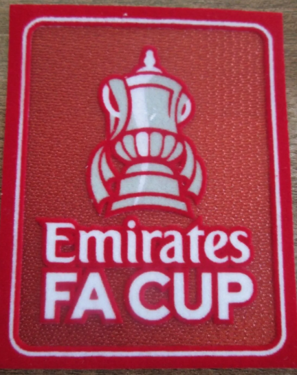 2022-2024 Fa Cup patch player size Iron On Heat Press