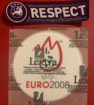 E uro 2008 Player Sized Championship patch Respect