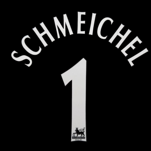 Schmeichel 1 1997-2004 Manchester United Goalkeeper nameset Football Shirt