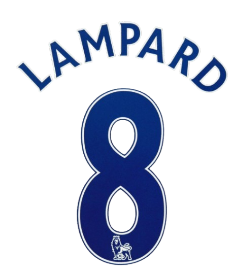 Lampard 2007-2013 Chelsea away Namesets Football Shirt