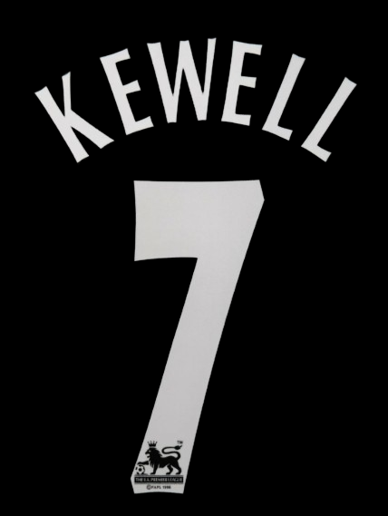 Kewell 7 Leeds Liverpool 1997-2007 Nameset Football Shirt