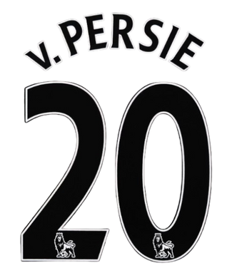 V.Persie 2012-2013 Manchester United Away nameset Football Shirt