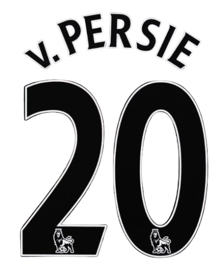 V.Persie 2012-2013 Manchester United Away nameset Football Shirt