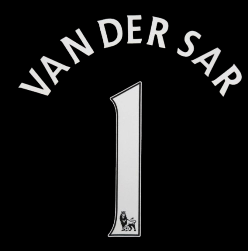 Van Der Sar 2007-2013 Manchester United home Nameset Football Shirt