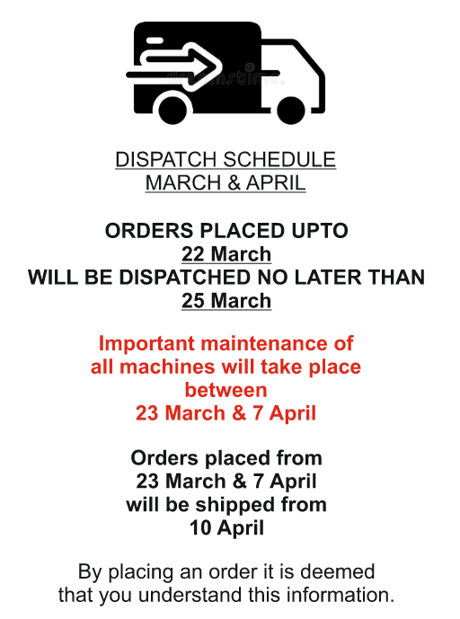 IMPORTANT DISPATCH INFORMATION