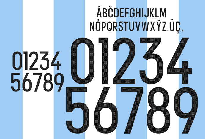 argentina 2016 home football shirt nameset