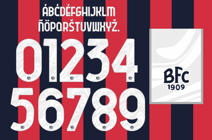 bologna 2024-2025 home football shirt nameset