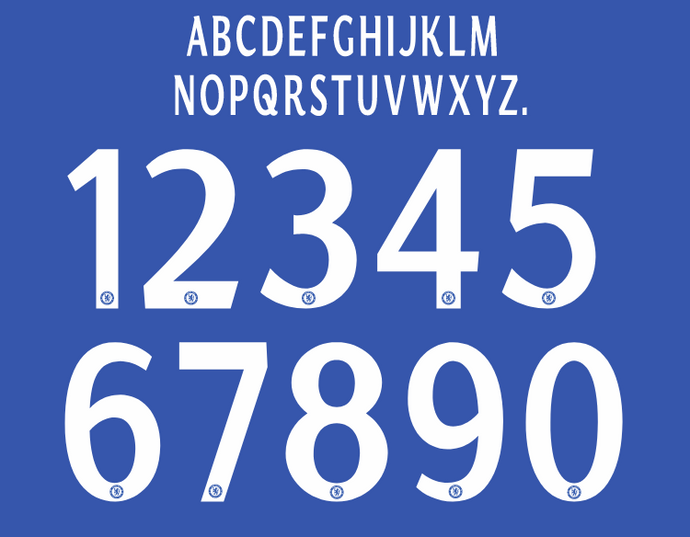 chelsea 2013-2014 2014-2015 home football shirt nameset