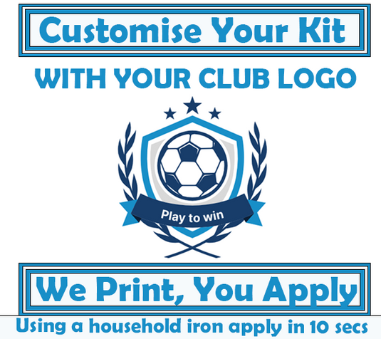 Your Club Logo To Print At Home Iron on Club Badge for Football Shirt