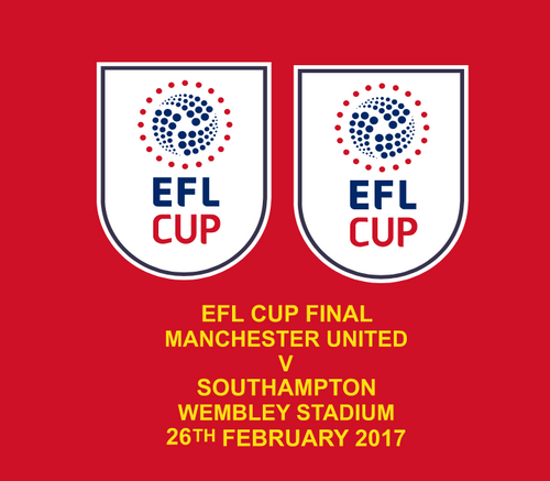 efl cup final 2017 manchester united football shirt sleeve patches match details