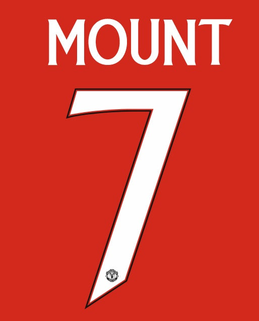 Mount #7 Manchester United Kids 2023-2024 Champions League Home Namese ...