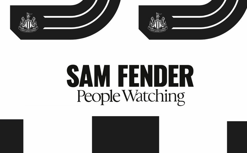 Load image into Gallery viewer, Sam Fender Rear Sponsor for Newcastle United Football Shirt
