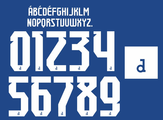 dinamo zagreb 2024-2025 home football shirt nameset