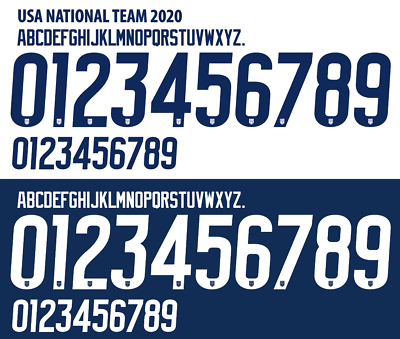 USA 2020 Away / Home Football Shirt Nameset Any Name & Number – House ...