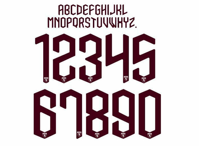 Torino 2019-2020 Away Football Nameset for shirt Any Name & Number