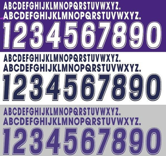 Fiorentina 00 Third/Home/Away Football Nameset Build Your Own Name and Numbers