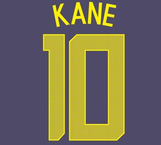 Kane #10 Tottenham Hotspur 2017-2018 Camo Third Cup Football Nameset 4 shirt