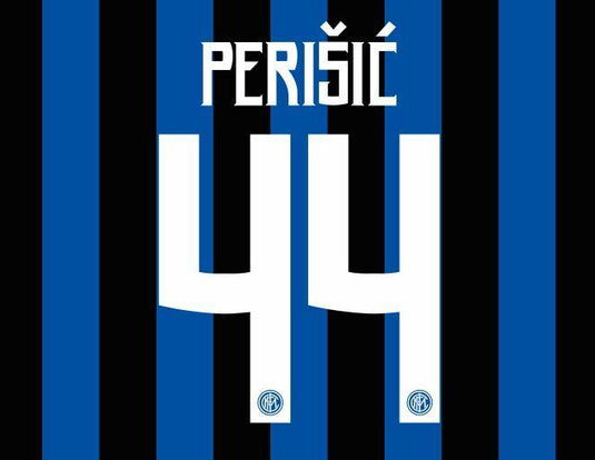 Perisic #44 Inter Milan 2018-2019 Home Football Nameset for shirt