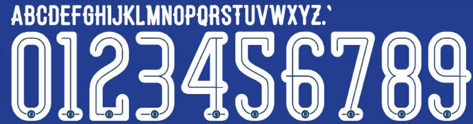 Chelsea 2015-2016 Home Football Shirt Nameset Any Name & Number