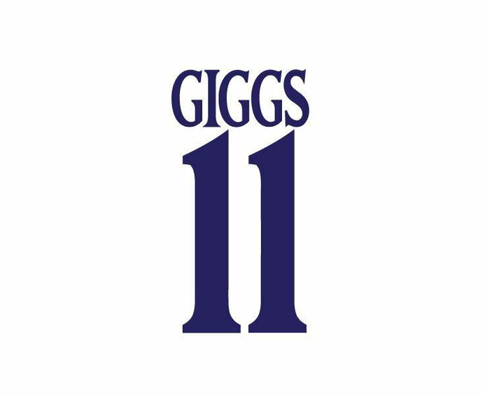 Giggs  Manchester United 2000-01 Away champions league Football Nameset 4 shirt