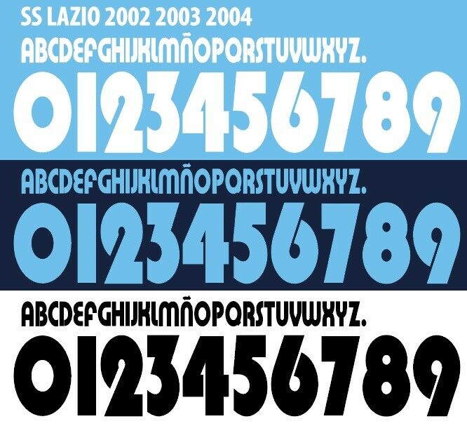 Napoli 2012-2013 Home/Away Football Nameset Build Your Own Name and Numbers