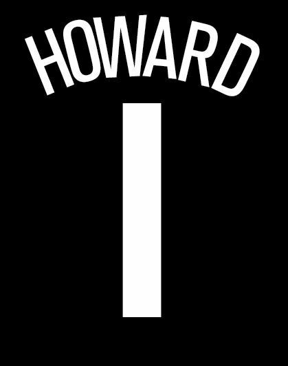 Howard Manchester United 2004-2005 GK champions league Football Nameset