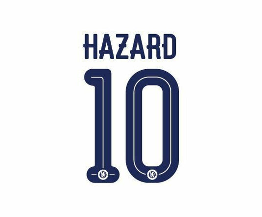 Hazard 10 2016-17 Chelsea Fa Cup Third Football Nameset for shirt