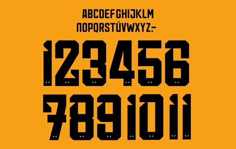 Wolves 2019-2020 Europa League Home Football Nameset for Shirt Any Nam ...