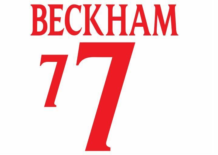 Chargez l&#39;image dans la visionneuse de la galerie, Beckham #7 England Euro 2000 Home &amp; Away Football Nameset shirt
