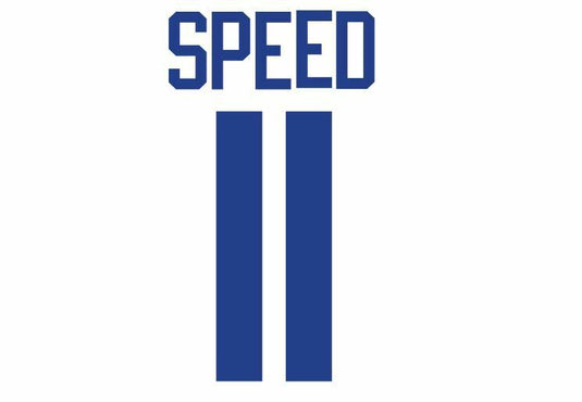 Speed #11 Leeds United 1994-1996 Football Nameset for shirt