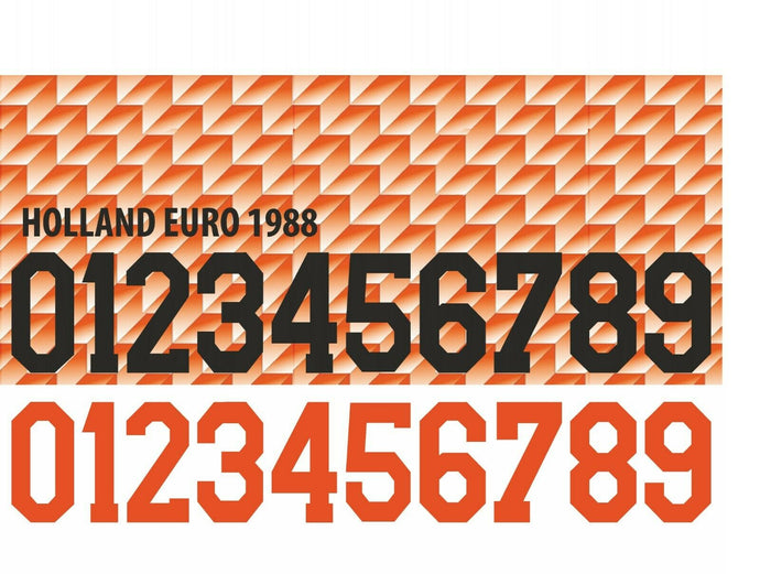 Holland Euro 1988 Away / Home Football Shirt Nameset Any Number