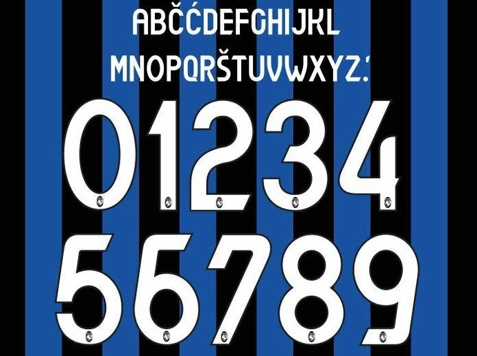 Atalanta 2019-2020 Home Football Nameset for shirt Any Name & Number