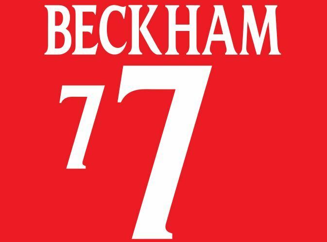 Chargez l&#39;image dans la visionneuse de la galerie, Beckham #7 England Euro 2000 Home &amp; Away Football Nameset shirt
