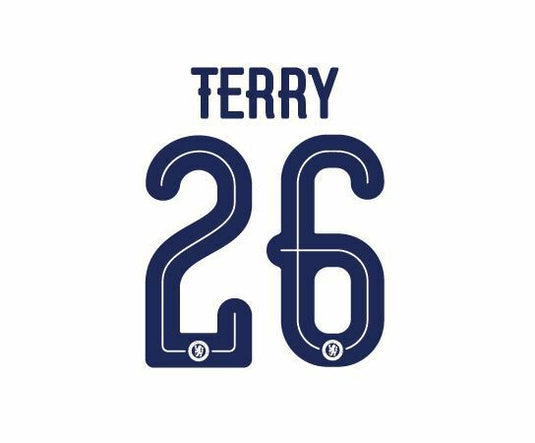 Terry 26 2016-17 Chelsea Fa Cup Third Football Nameset for shirt