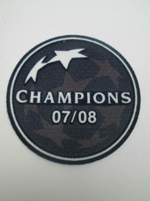 Champions League Winner 07/08 Patch for  Football Shirt Manchester United