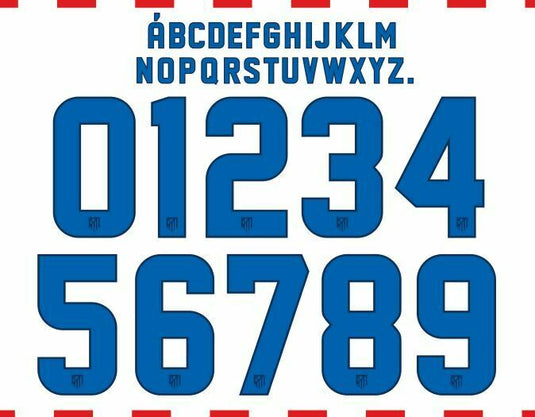 Atletico Madrid 2012-2013 Home Football Nameset for shirt Any Name & Number